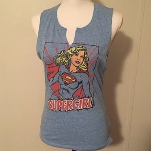 DC Comics Under Armour Supergirl Tank S